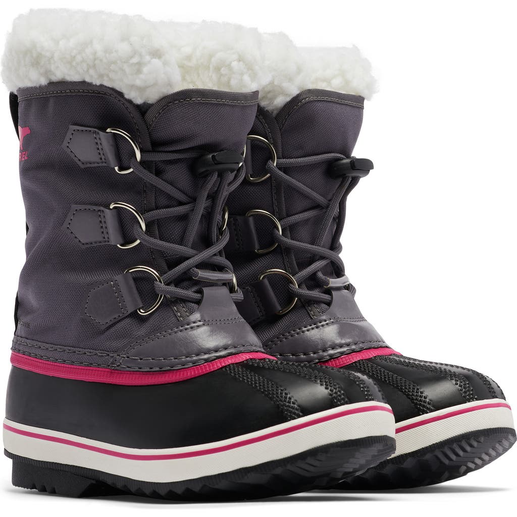 Sorel Kids' Yoot Pac Waterproof Snow Boot In Black