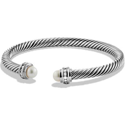 David Yurman Cable Classics Bracelet With Semiprecious Stones & Diamonds, 5mm
