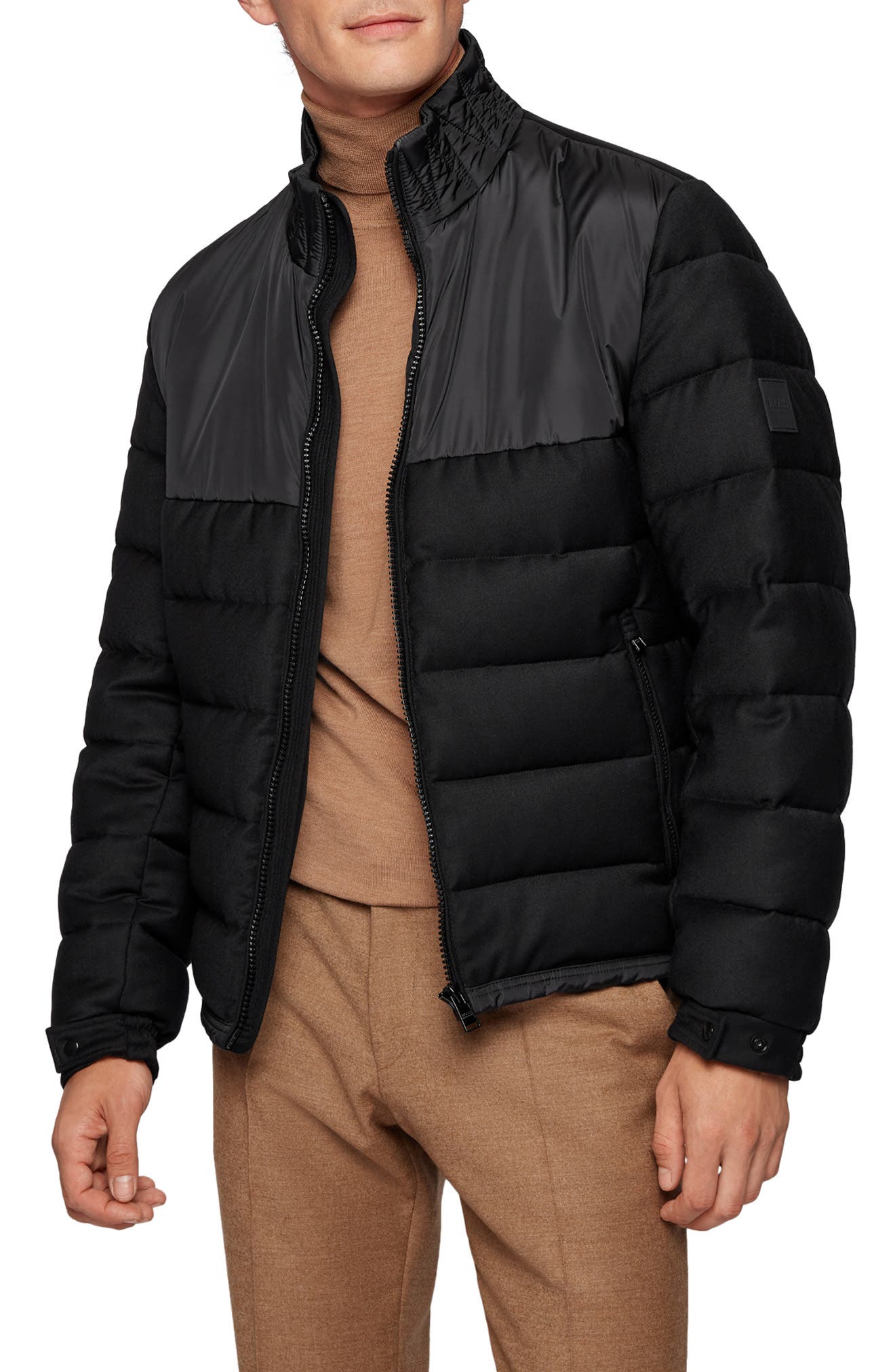 kanatak bomber down jacket