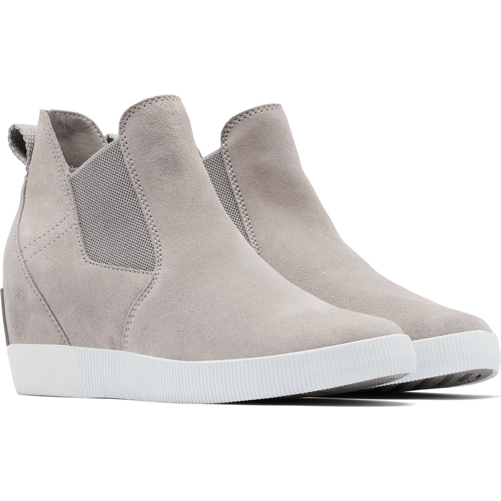 Sorel Out N About Slip-on Wedge Shoe Ii In Grey