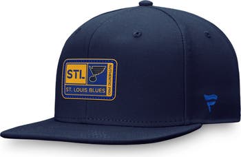 St. Louis Blues adidas Snapback Hat - Navy