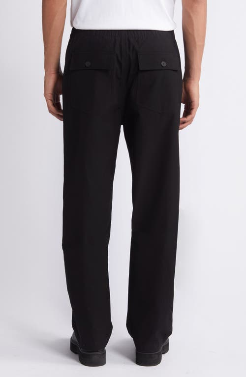 Shop Frame Patch Cotton Traveler Chino Pants In Black