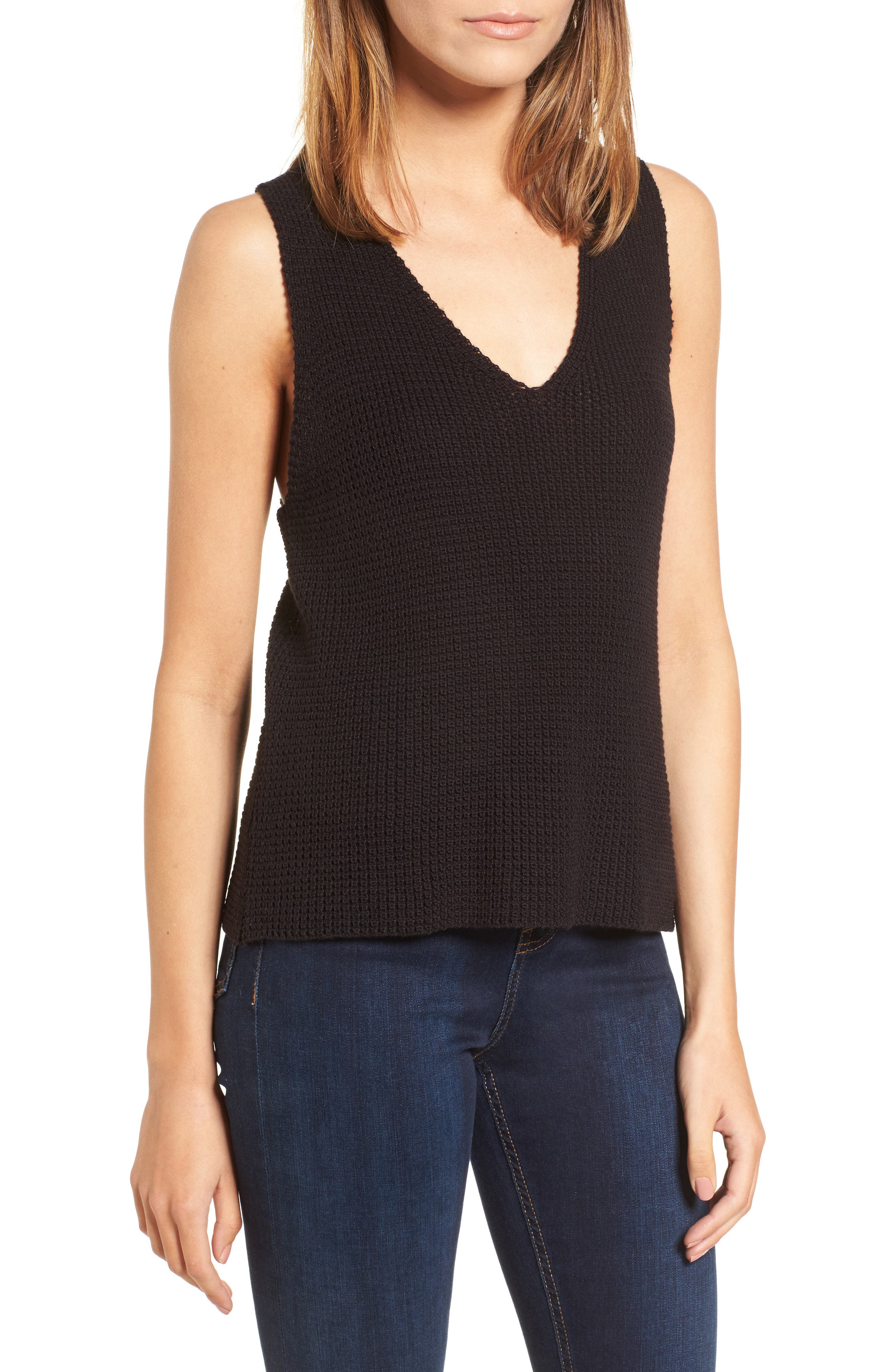Cotton Emporium Sweater Tank Top Nordstrom