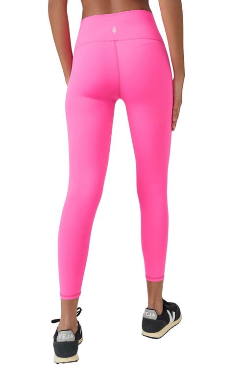Fp Movement By Free People Never Better High Waist Leggings In Hot Pink