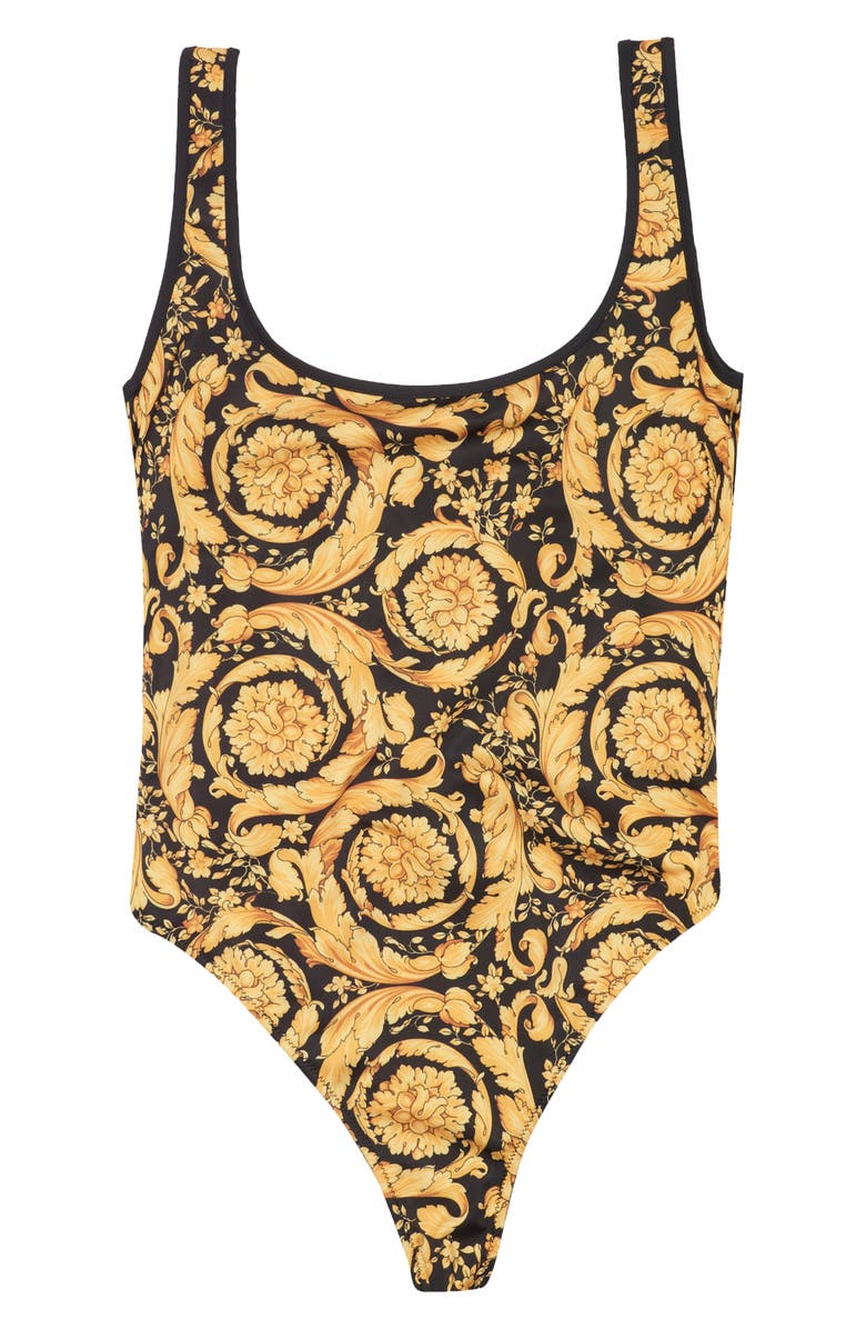 Versace Barocco Print One-Piece Swimsuit | Nordstrom