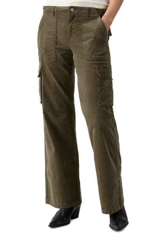 Shop Sanctuary Reissue Wide Leg Cargo Pants In Burnt Olive