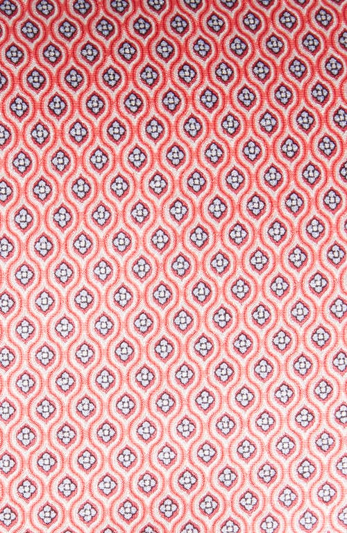 Shop Nordstrom Neat Silk Tie In Coral