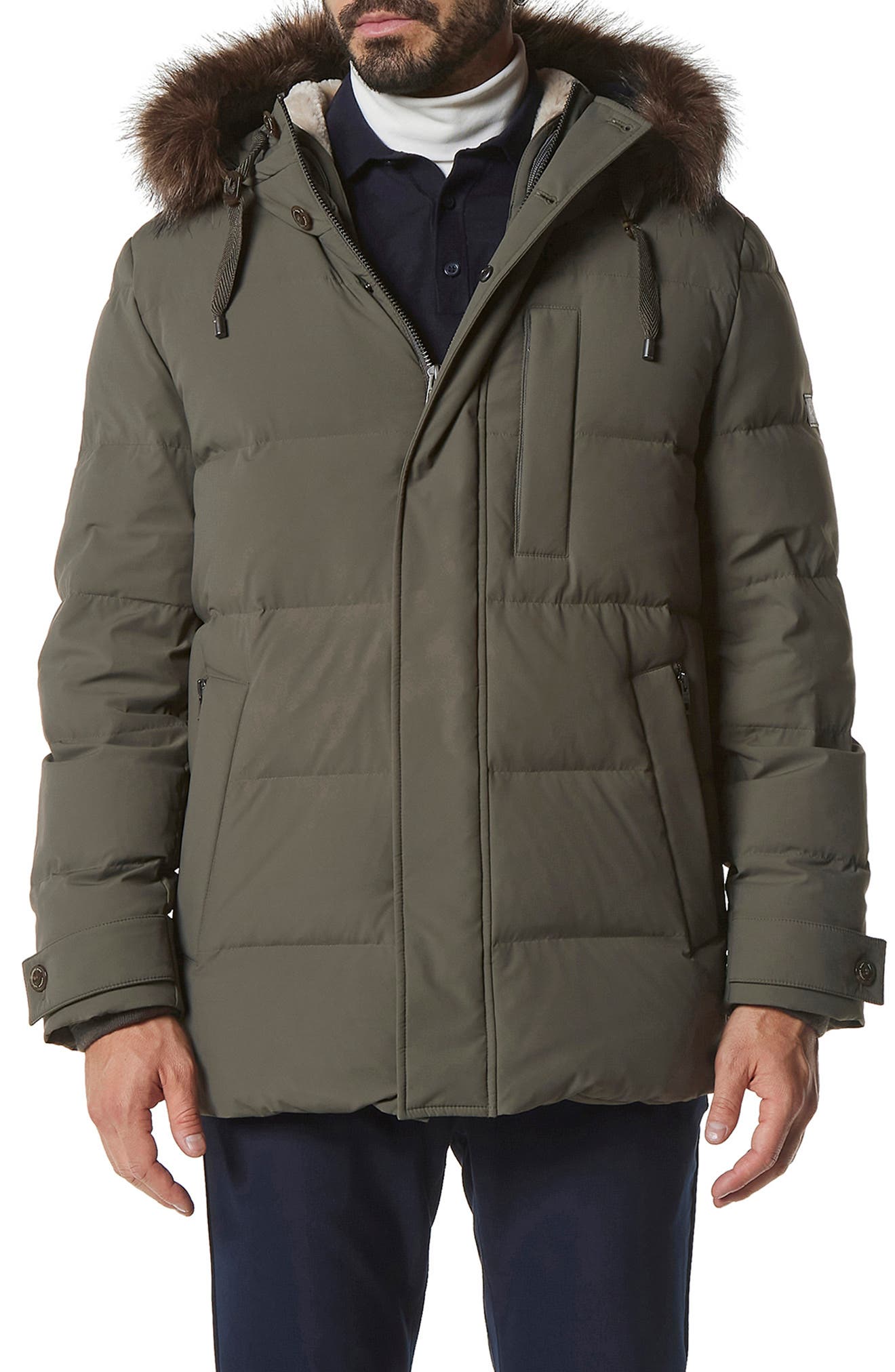 water resistant puffer coat marc new york