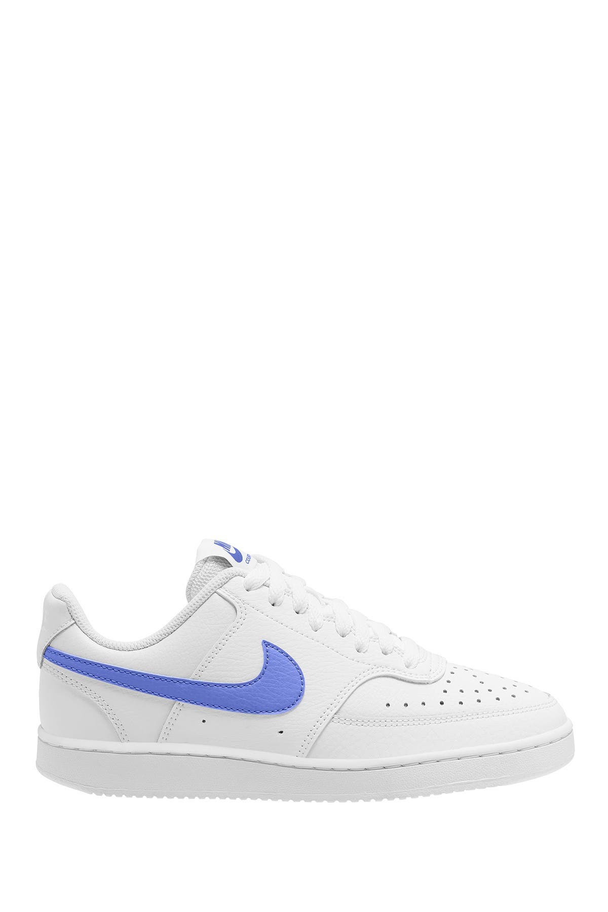 Nike Court Vision Low Sneaker In 108 White/saphre