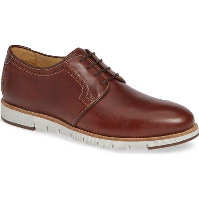 J & m 1850 Martell Plain Toe Derby, Brown