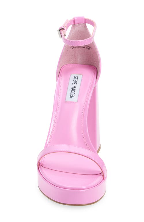Steve Madden Veronika Platform Sandal In Hot Pink