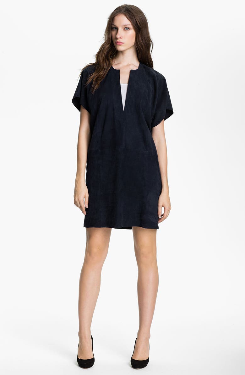Vince Leather Tunic Dress | Nordstrom