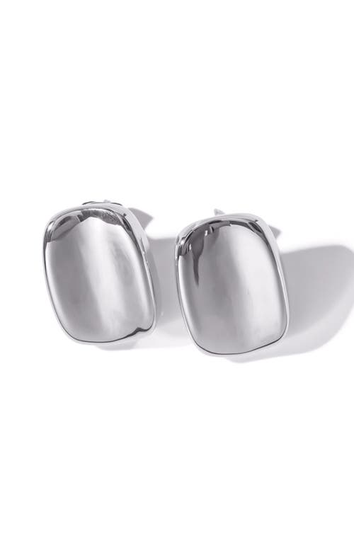 The Melrose Drop Earrings in Silver
