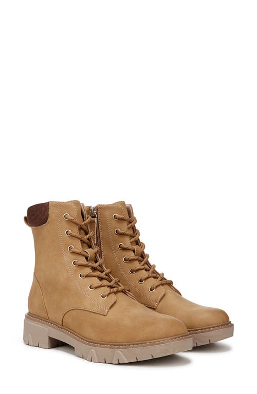 Shop Dr. Scholl's Headstart Lace-up Combat Boot In Tan