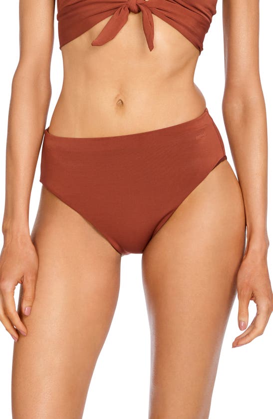 ROBIN PICCONE AVA HIGH WAIST BIKINI BOTTOMS