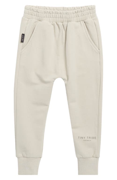 Shop Tiny Tribe Kids' Core Joggers In Grey