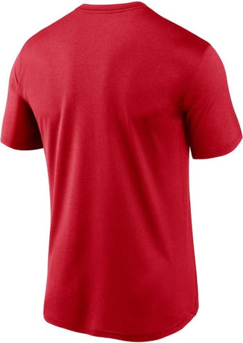 Nike Men's Red Boston Sox New Legend Logo T-shirt