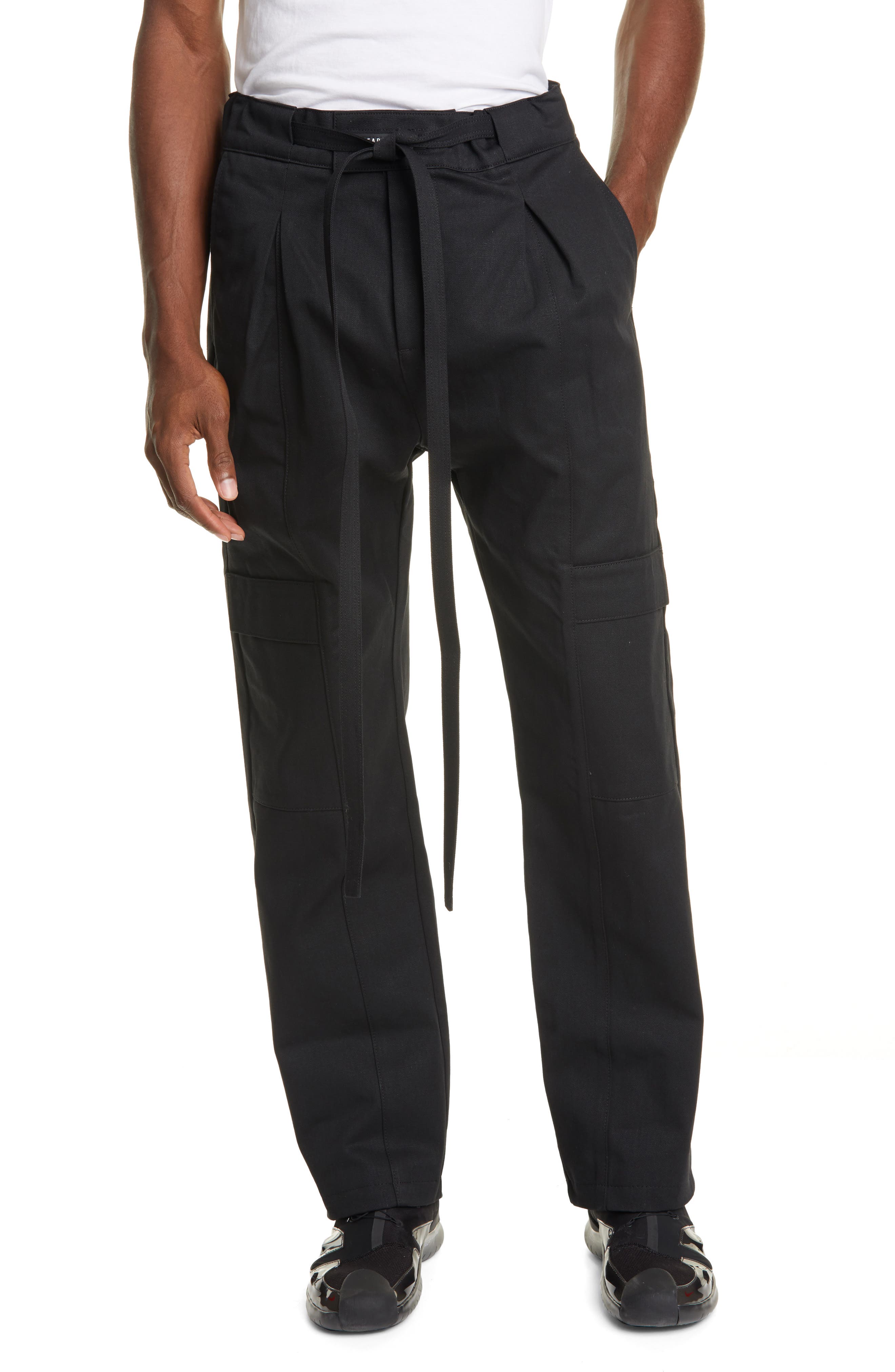 fear of god black pants