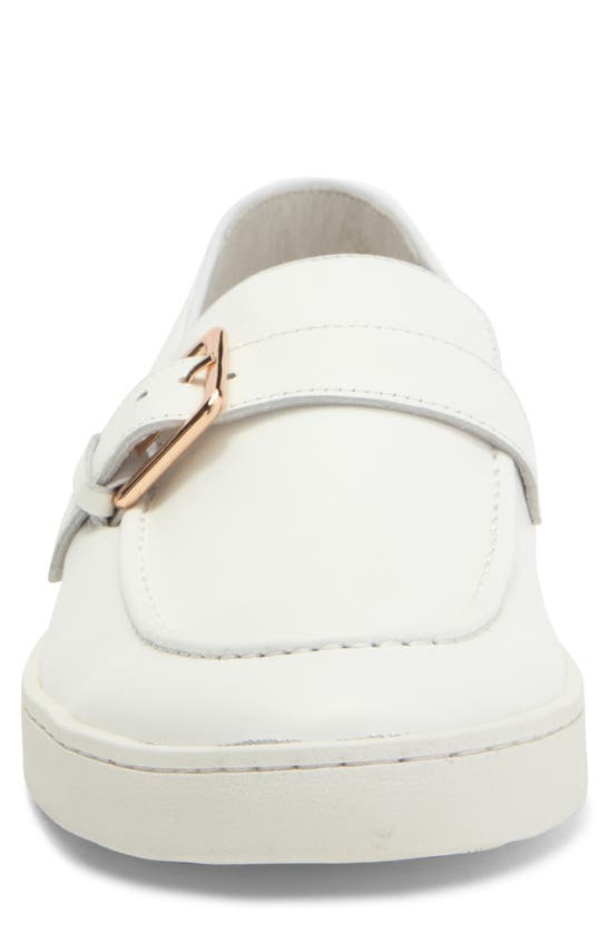 Shop Maison Forte Greystone Loafer In White