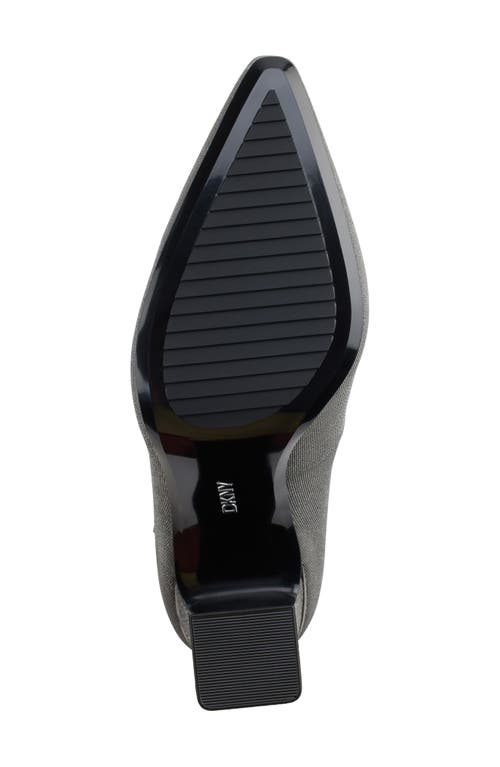 Dkny Spruce Pointed Toe Mary Jane Pump In Grey/graphite