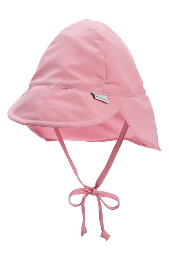Green Sprouts Babies' Flap Sun Hat In Pink