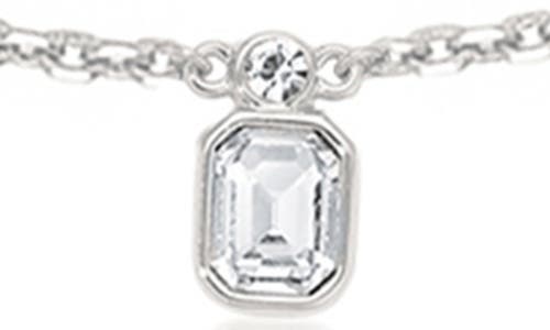 Ettika Deco Charm Necklace In Silver
