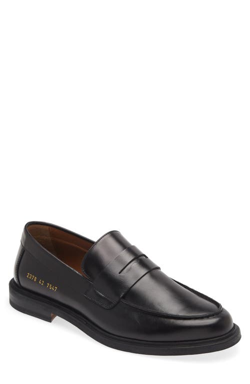 Common Projects Penny Loafer in Black at Nordstrom, Size 13Us