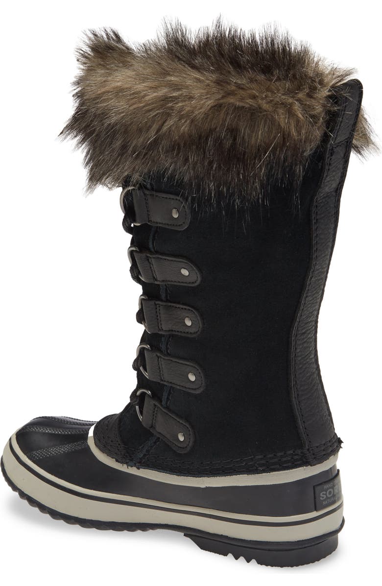 SOREL Joan of Arctic Faux Fur Waterproof Snow Boot, Alternate, color, 