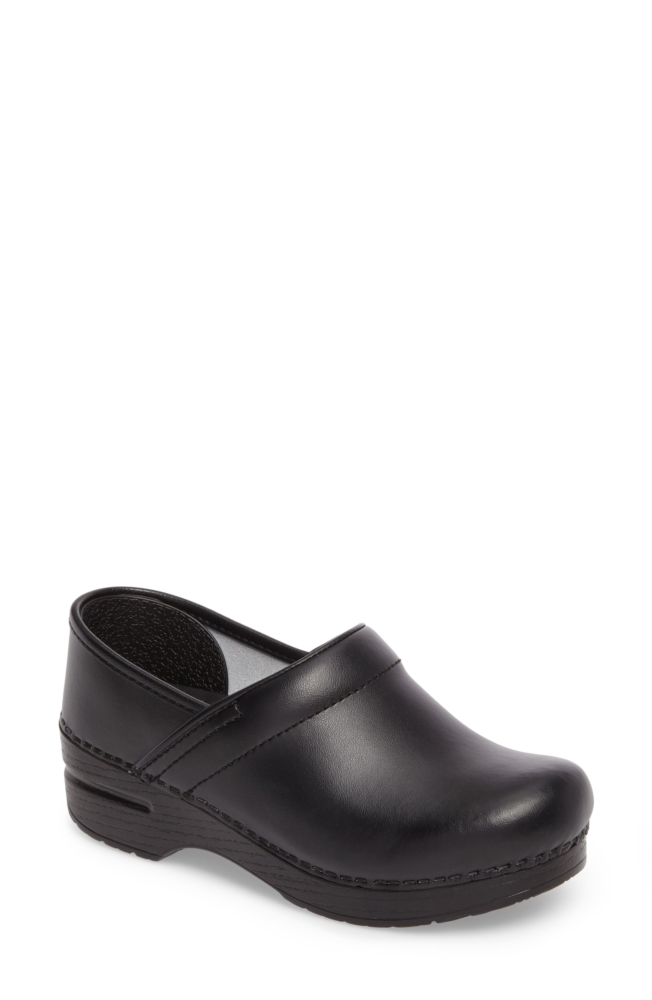 dansko wide clogs