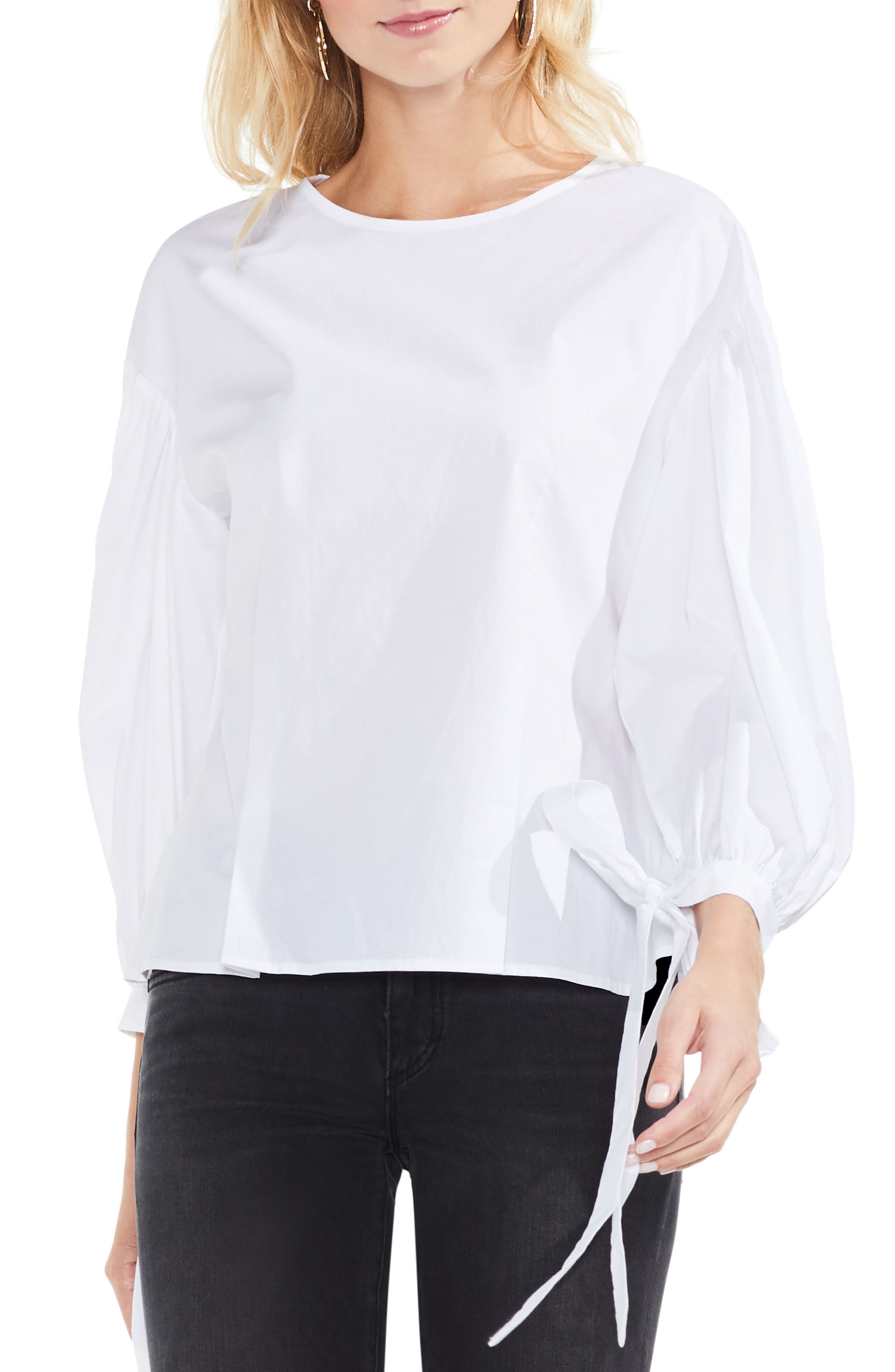 vince camuto bubble sleeve top