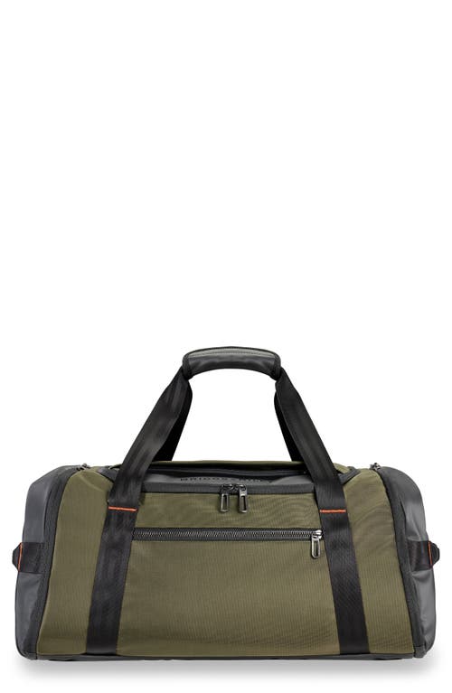 Briggs & Riley ZDX Large Duffle Bag in Hunter Green at Nordstrom