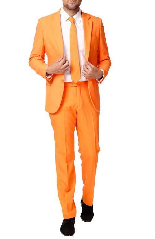 OppoSuits 'The Orange' Trim Fit Two-Piece Suit with Tie at Nordstrom,
