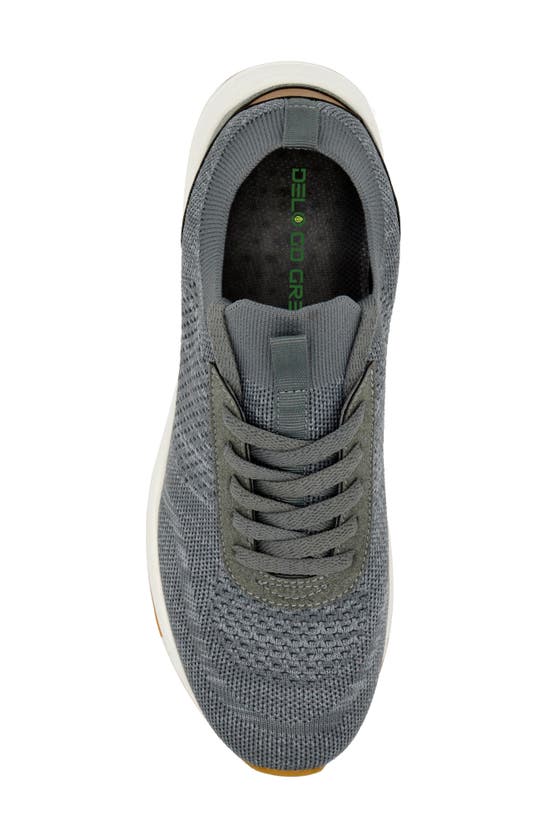 Shop Delo Go Green Knit Running Shoe In Grey
