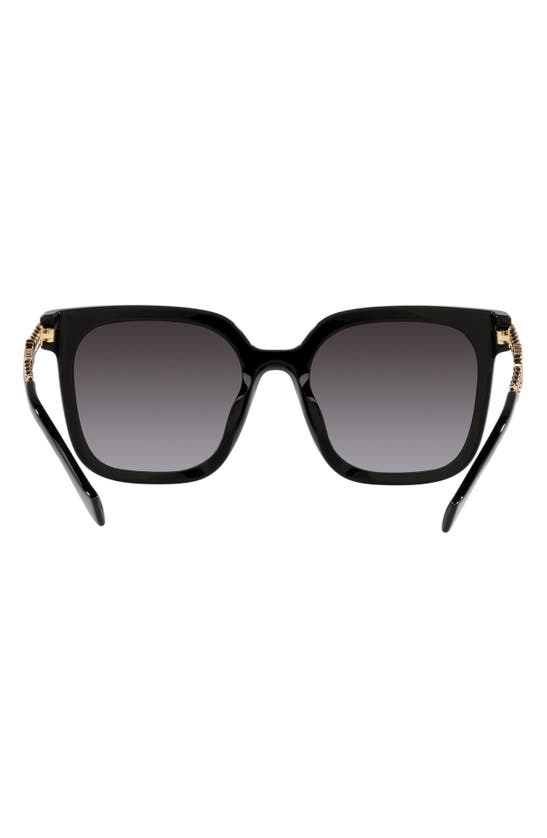 Miu Miu 55mm Gradient Pillow Sunglasses In Black