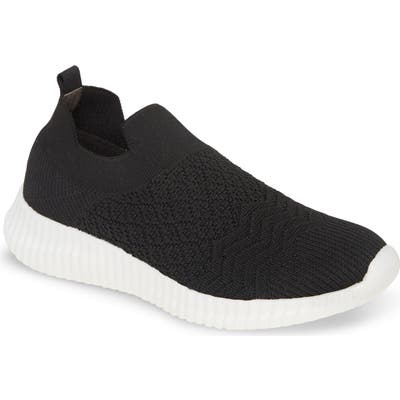 David Tate Tiptop Knit Sneaker- Black