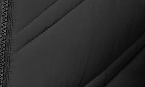 Bernardo Hooded Puffer Jacket With Bib In Black