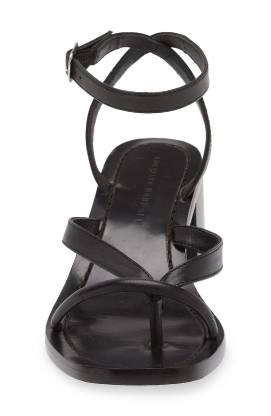 Shop Loeffler Randall Eloise Ankle Strap Sandal In Black