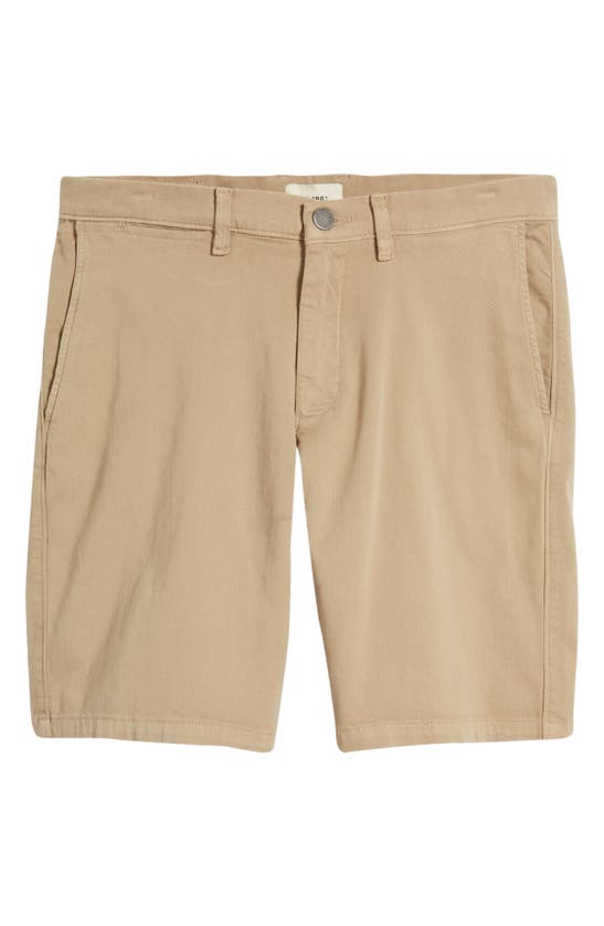 Shop Dl1961 Jake Chino Shorts In Soft Beige