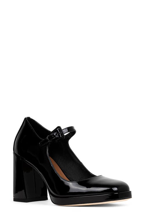 Donald Pliner Rosalita Platform Mary Jane Pump in Black 