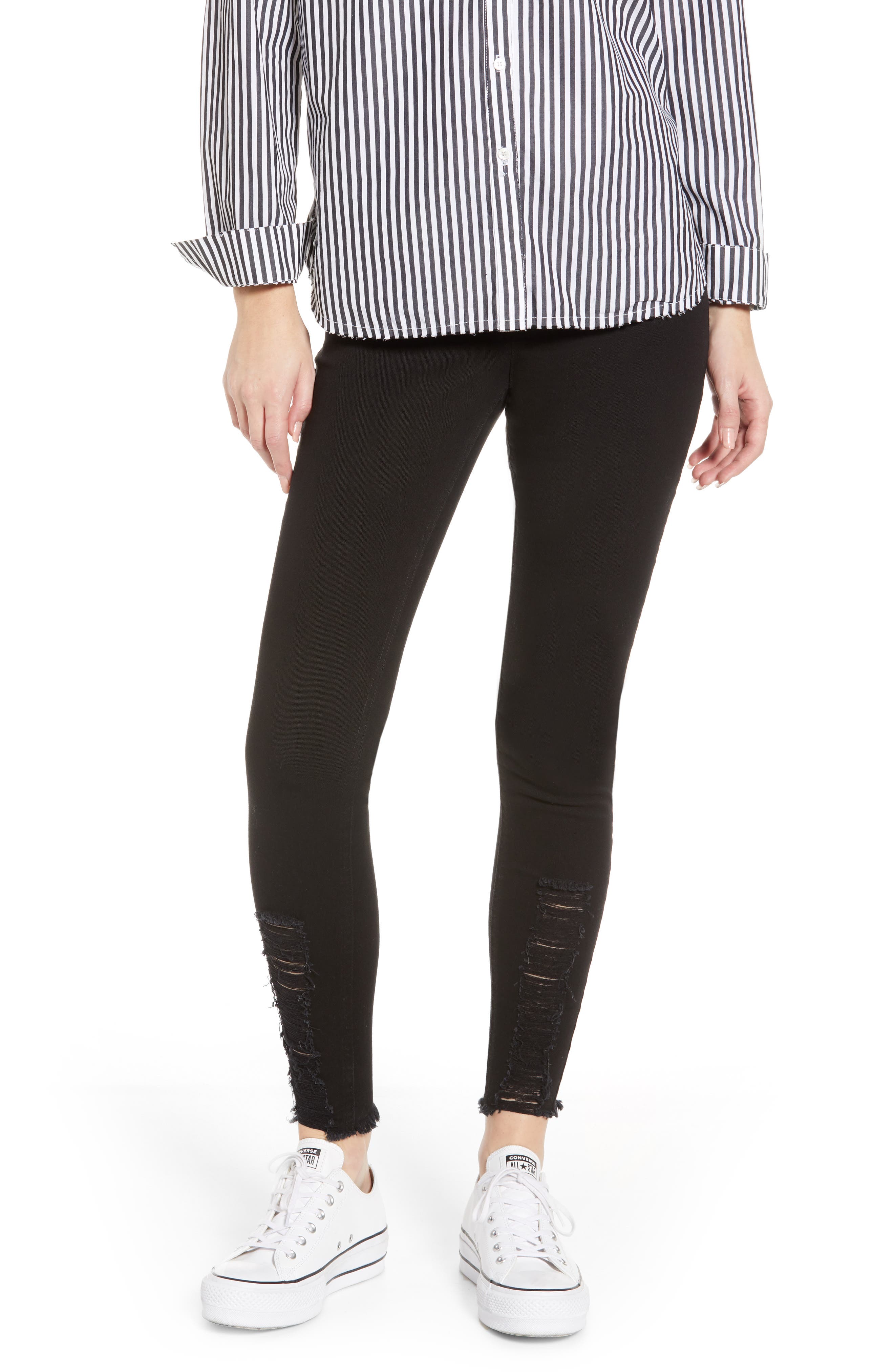 hue denim leggings nordstrom