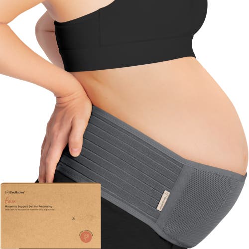 Shop Keababies Ease Maternity Support Belt In Mystic Gray