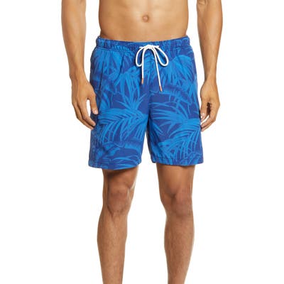 Tommy Bahama Naples Desert Fronds Nylon Swim Trunks, Blue