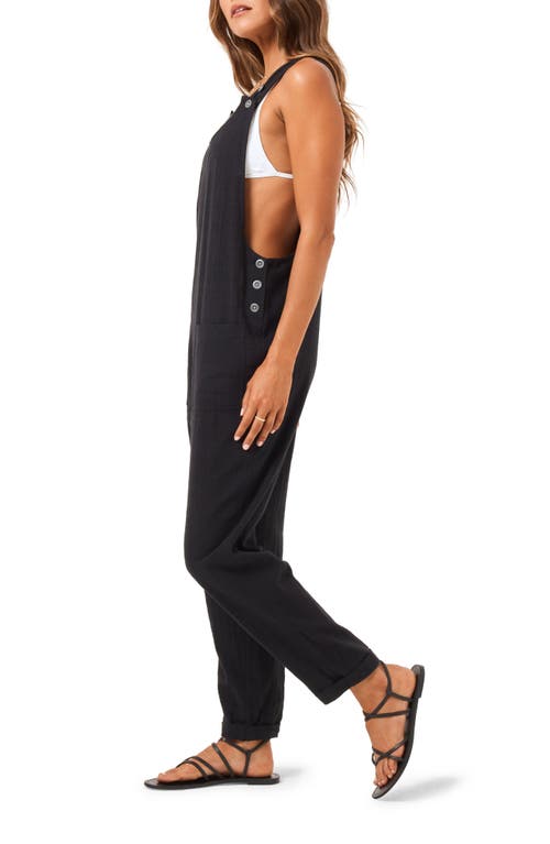 L Space Freya Cover-Up Jumpsuit in Black