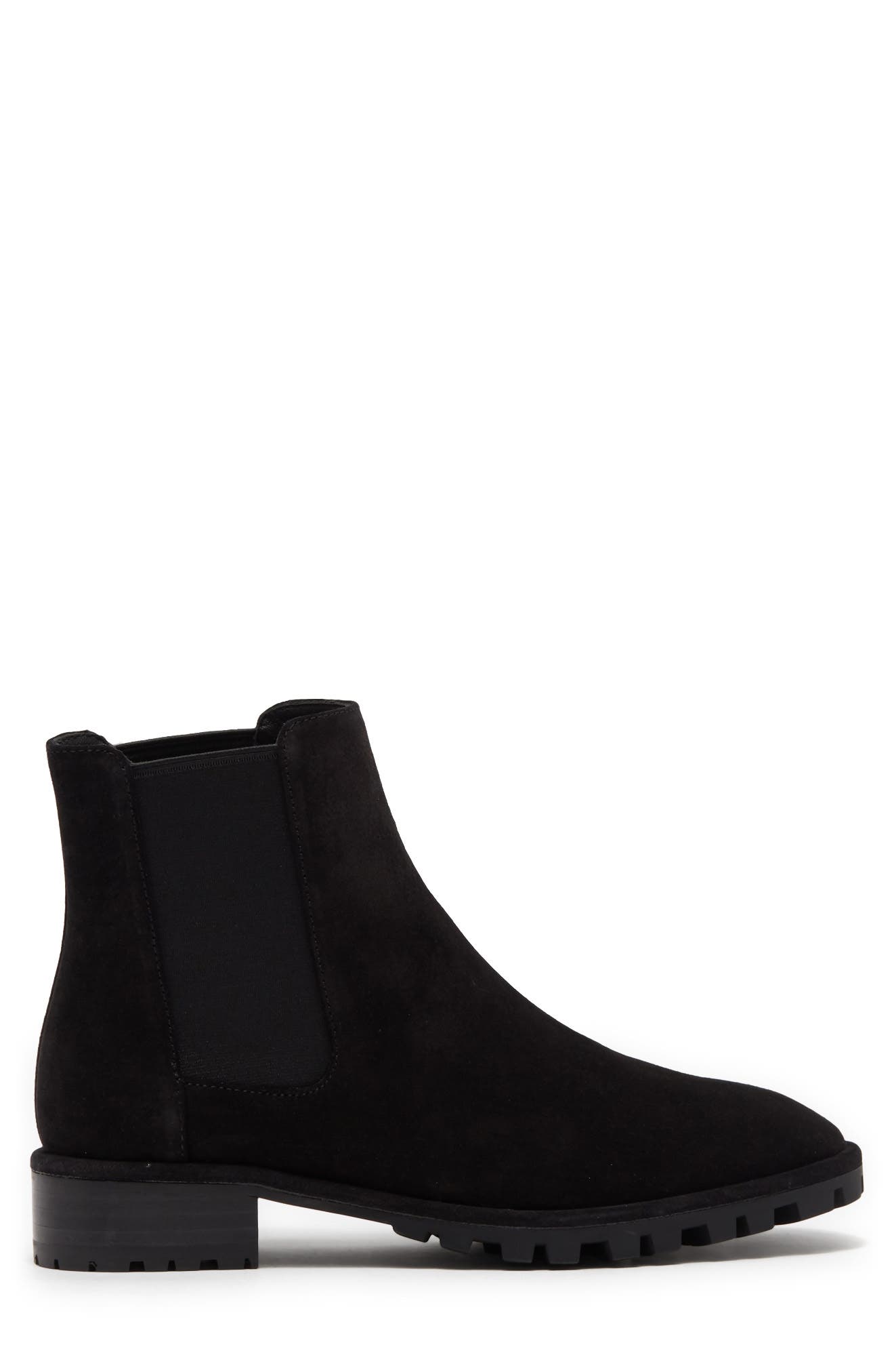 chunky mid rise boots