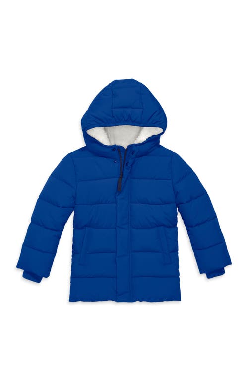 Shop Primary Parka Puffer Coat In Blue Jay