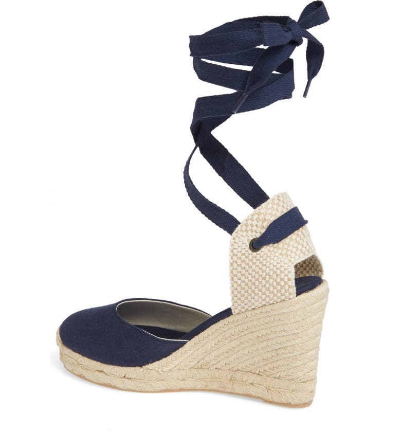 Soludos Wedge Lace-Up Espadrille Sandal (Women) | Nordstrom