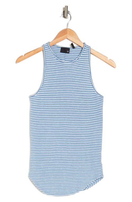 Shop Ag Kit Stripe Tank In Blue/white Stripe