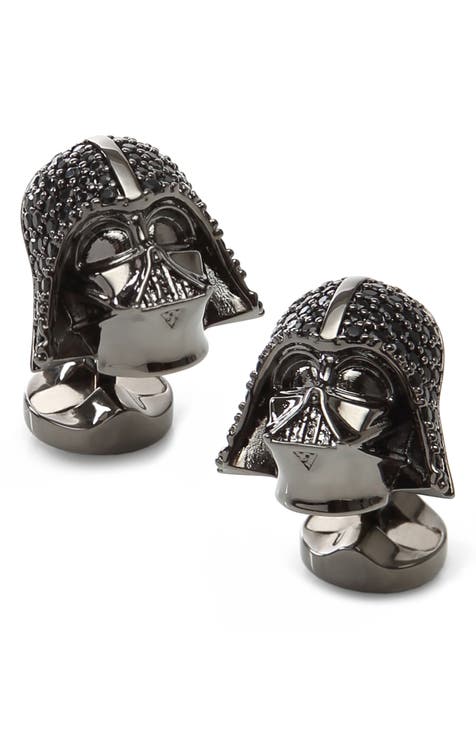 Star Wars Mandalorian Cufflinks and Tie Bar Set: Cufflinks Depot