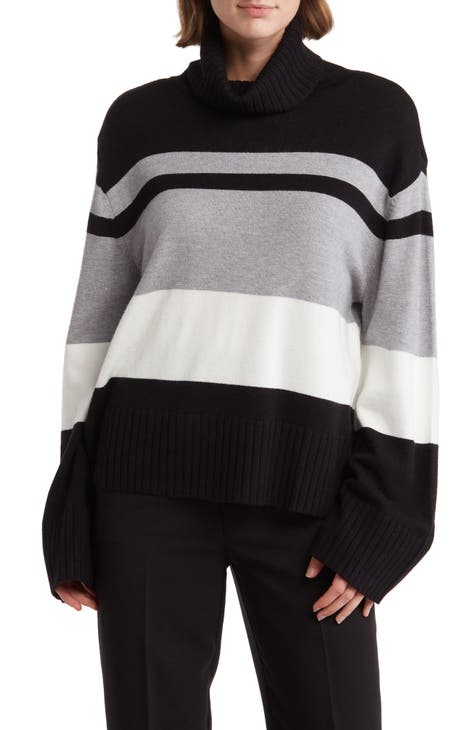 Wide Sleeve Turtleneck Sweater