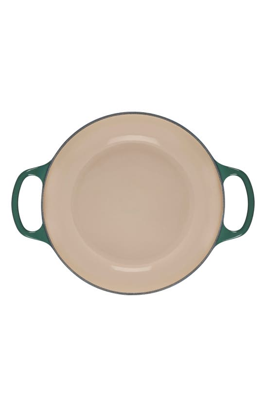 Shop Le Creuset Signature 3.5-quart Round Enamel Cast Iron French/dutch Oven In Artichaut